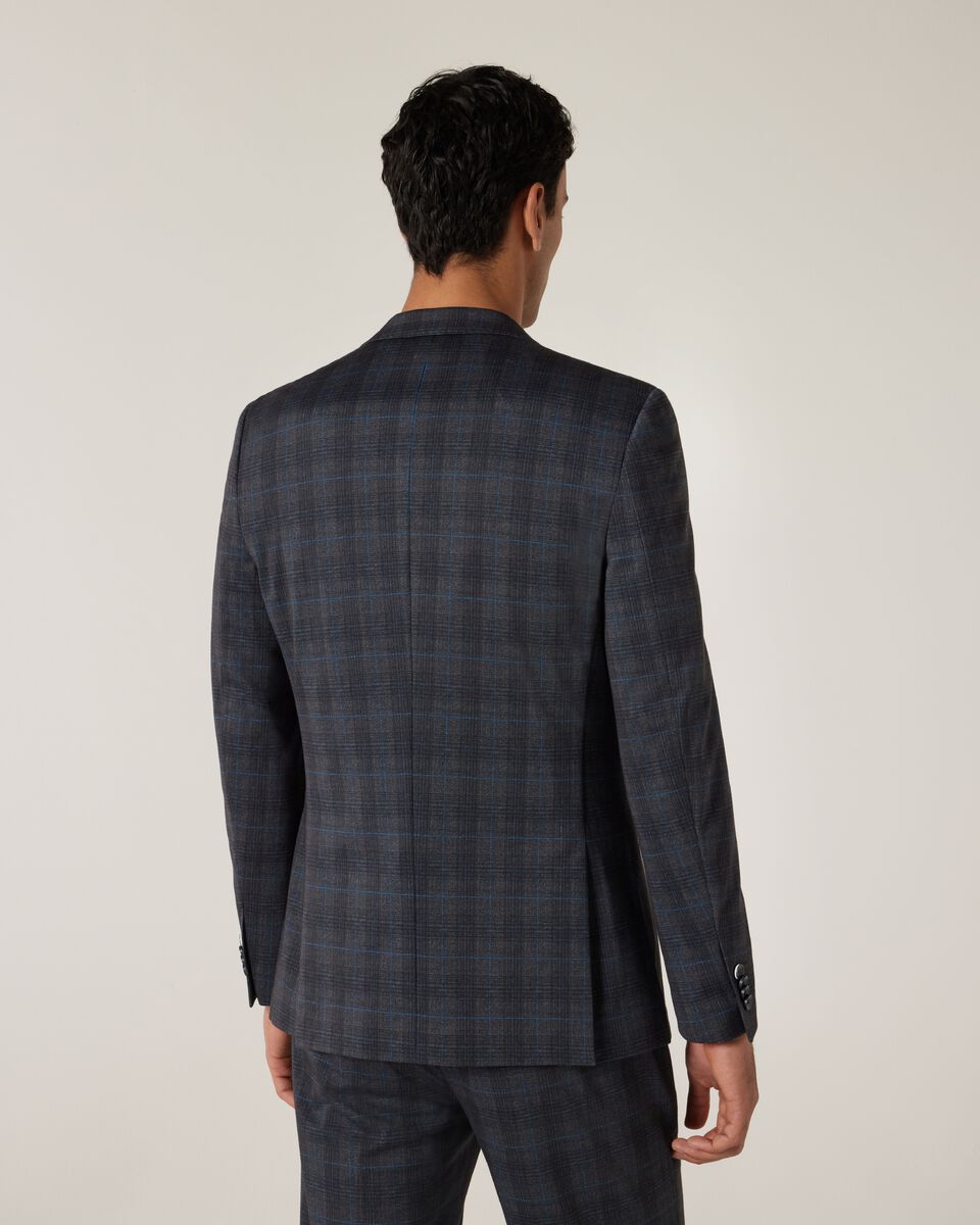 Travel Jersey Check Tailored Jacket, Travel Jersey Check Tailored Jacket, , hi-res